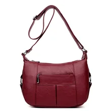 Высокое качество модные кожаные женские сумки через плечо Sac A основной Femme Bolsas Femininas