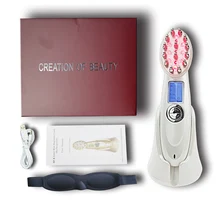 Anti Hair Loss Comb RF EMS Nurse LED Photon Laser Stimulate Hair Regrowth Brush Head Scalp Repair Hair Massager Anti Hair Loss Comb RF EMS Nurse LED Photon Laser Stimulate Hair Regrowth Brush Head Scalp Repair Hair Massager