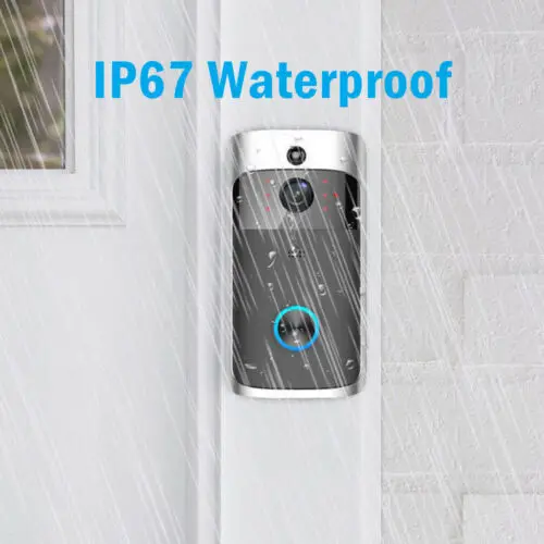 Wireless Smart Doorbell Camera WiFi Remote Video Home Security Door Bell Phone
