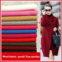 Хорошее качество, 150*50 см, 1 шт, шерстяная ткань, кашемировое пальто из шерстяной ткани, ткань шерсть для шитья, зима/осень, мужское/женское пальто и куртка
