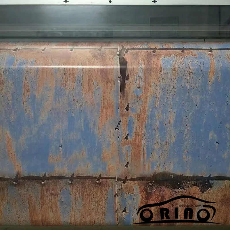Rusty Car Wrap Film Decal-3
