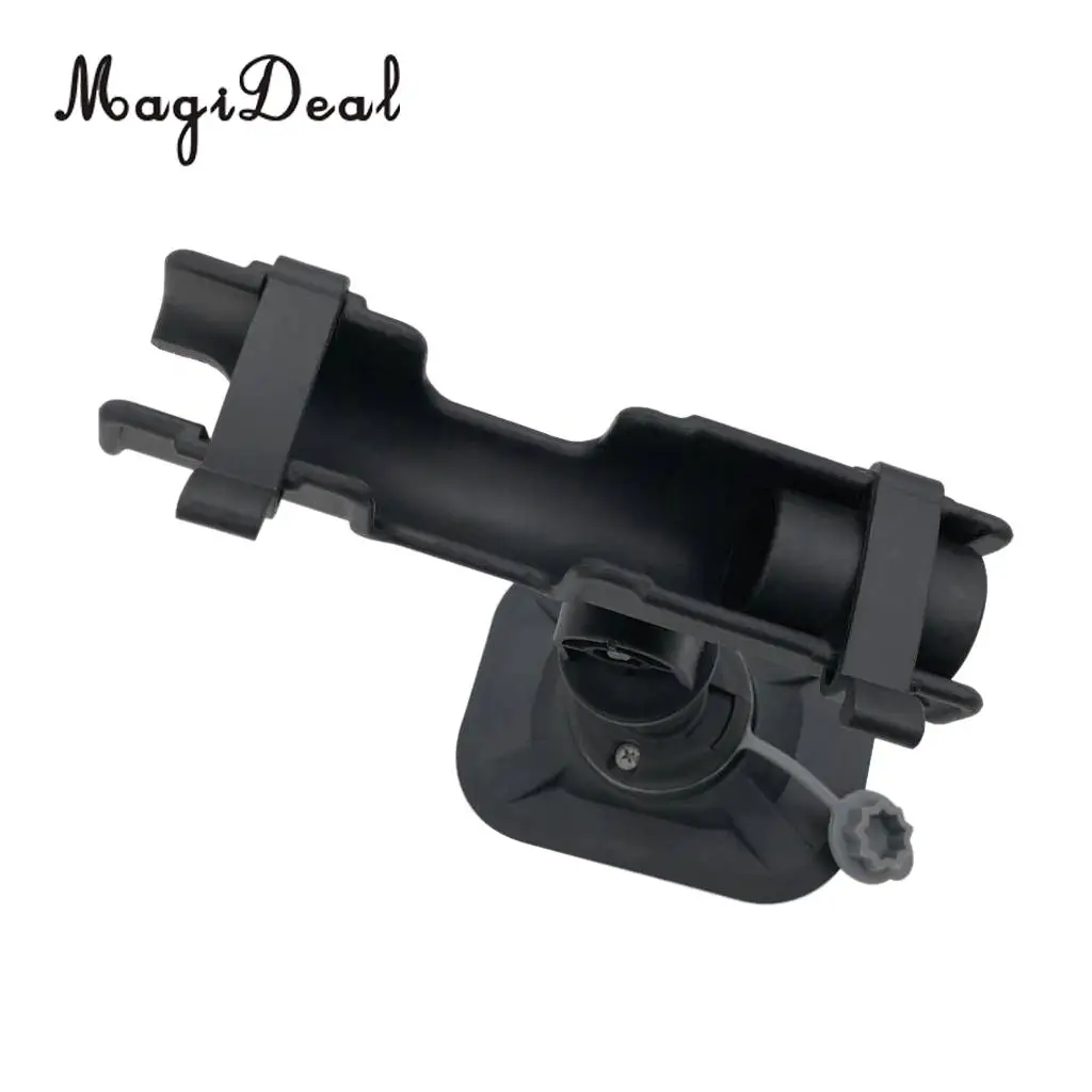 MagiDeal Adjustable 360 Degrees Kayak Fishing Rod Holder Boat Pole Stand Bracket