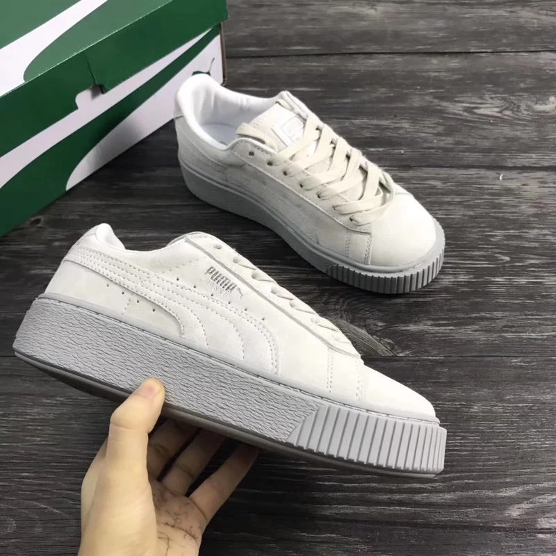 PUMA Suede Classic zapatos de Puma 2018 nuevos casuales de las mujeres zapatos deportivos en primavera y verano de las mujeres bádminton Shoes35.5 39|Bádminton| - AliExpress