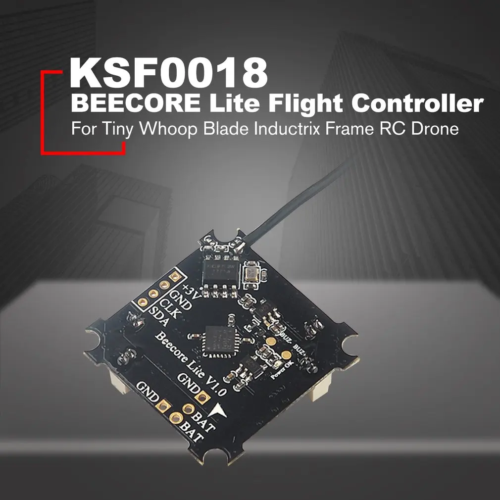 

NEW BEECORE Lite Brushed Flight Controller Board with Bayang Protocol for Tiny Whoop Blade Inductrix Frame RC Drone Quadcopter