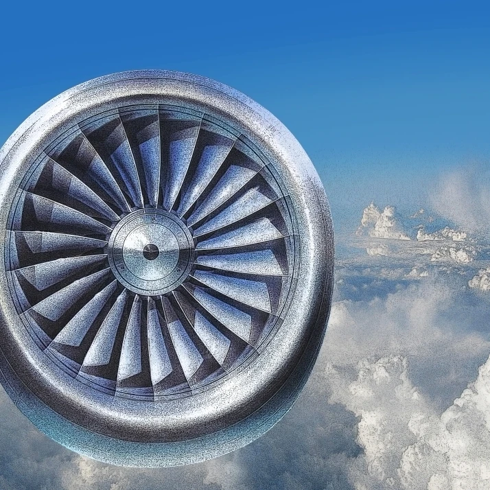 Engine Sky Poster Print by Adrian Chesterman (36 x 24)