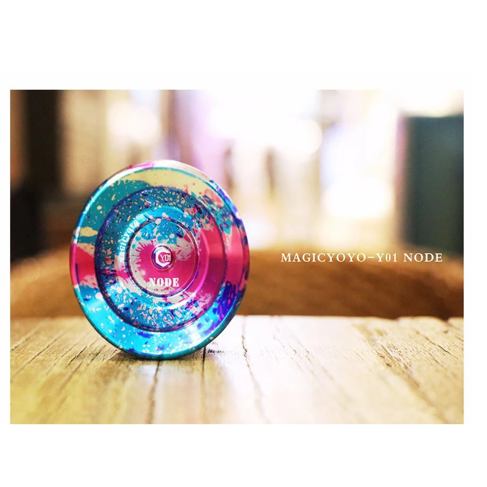 MAGICYOYO Y01-Node Metal Professional Yo-Yo 10- ball bearing with rope YO-YO Toys Gift For Kids Children