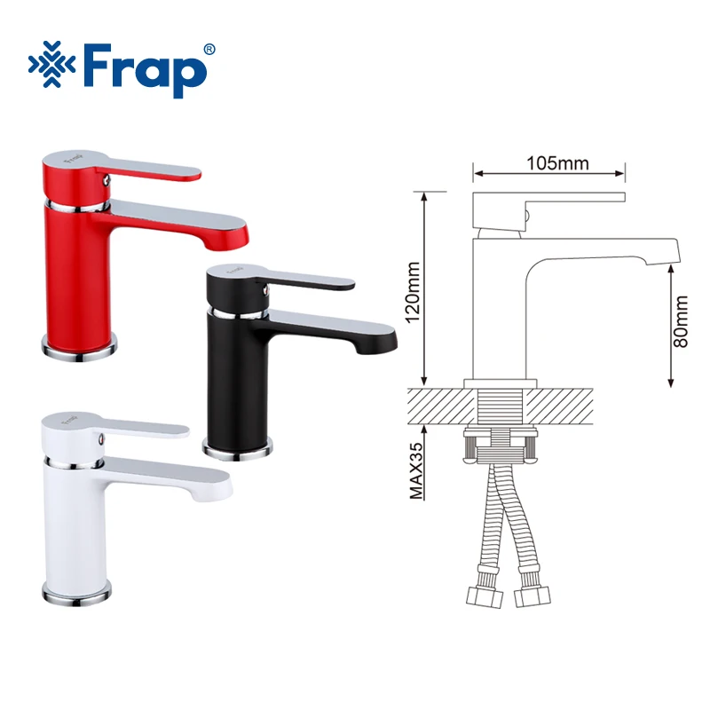 Günstig FRAP Multi farbe Innovative Mode Stil Zu Hause Bad Becken Wasserhahn Kaltes und Heißes Wasser Wasserhähne bad mischer F1042 F1041 f1043