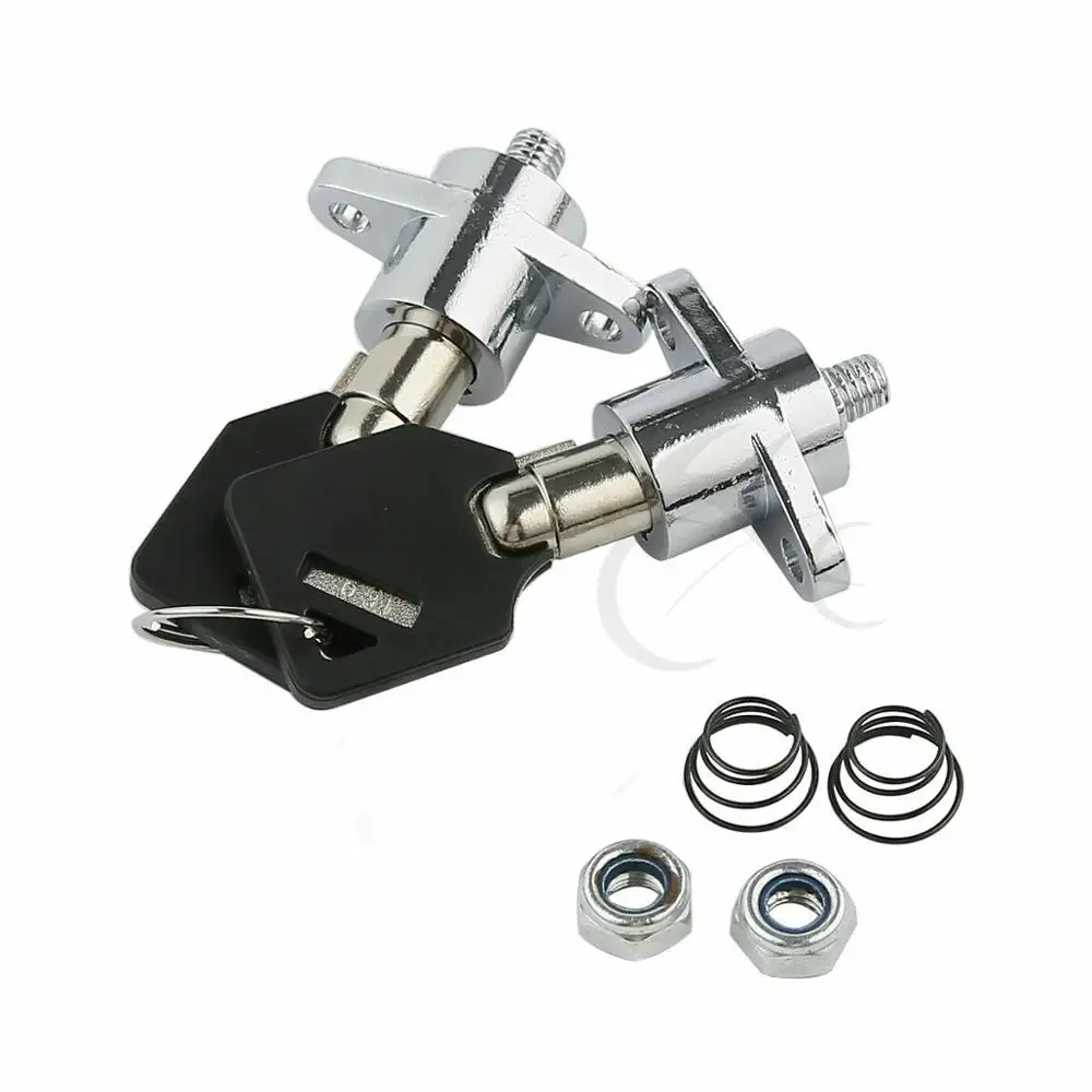 Motorcycle Hard Saddlebag Locks& Keys Set For Harley Touring Road King Electra Glide- New