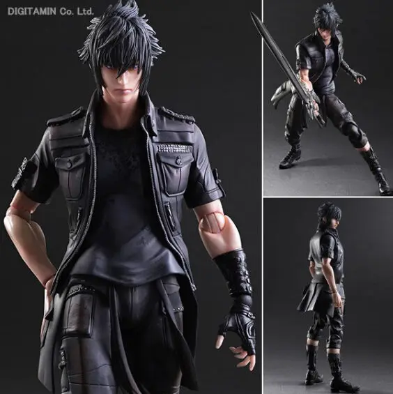 

Square Enix Final Fantasy XV Play Arts Kai Noctis Lucis Action Figure NO Box Cheap Shipping Fee To Global