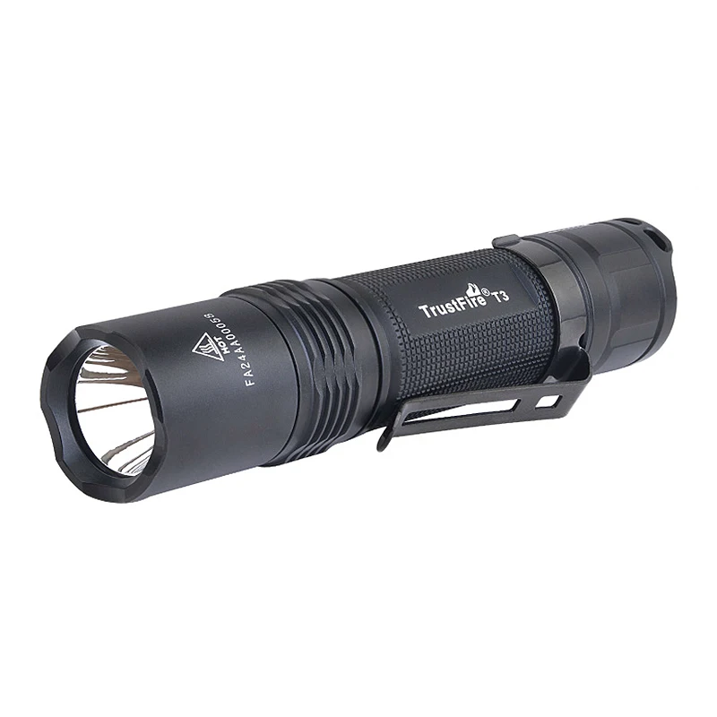 

Trustfire T3 Led Flashlight 1000 Lumens Floodlight Rechargeable Ipx8 Waterproof Xhp70 Led Great For Camping, Hunting, Rescue,