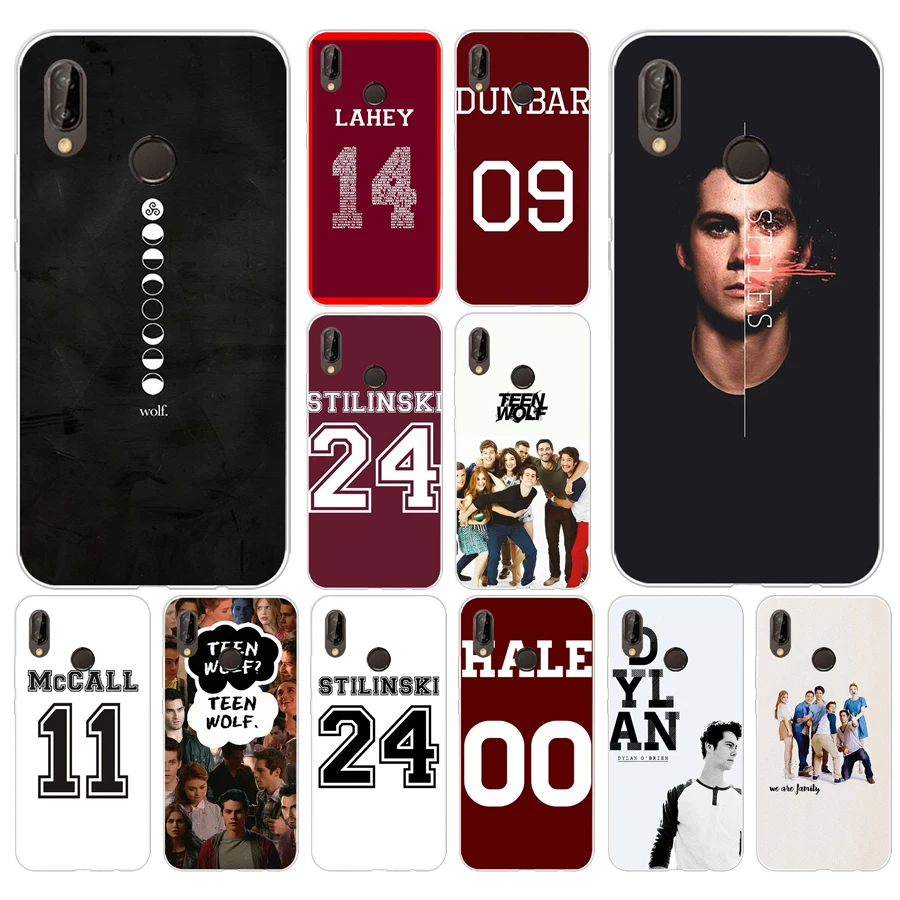 

140A Teen Wolf Mccall 11 Words Soft Silicone Tpu Cover Case for huawei Nova 3 3i p smart