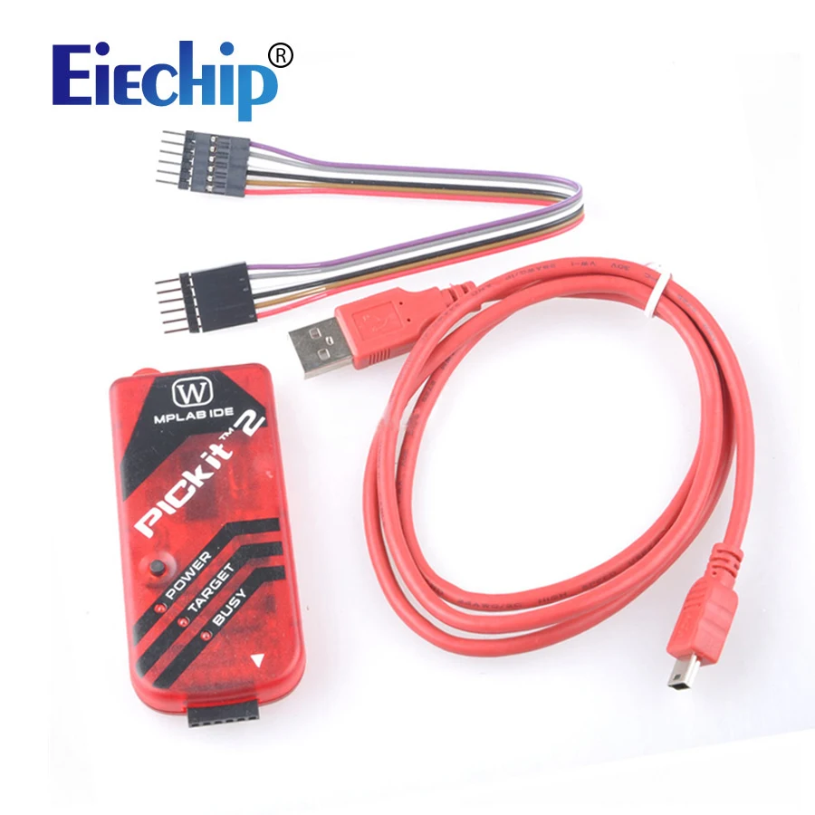 PICKIT2 PIC Kit2 симулятор PICKit 2 программист Emluator Программирование PIC микроконтроллер w/USB кабель Dupond провод для Arduino