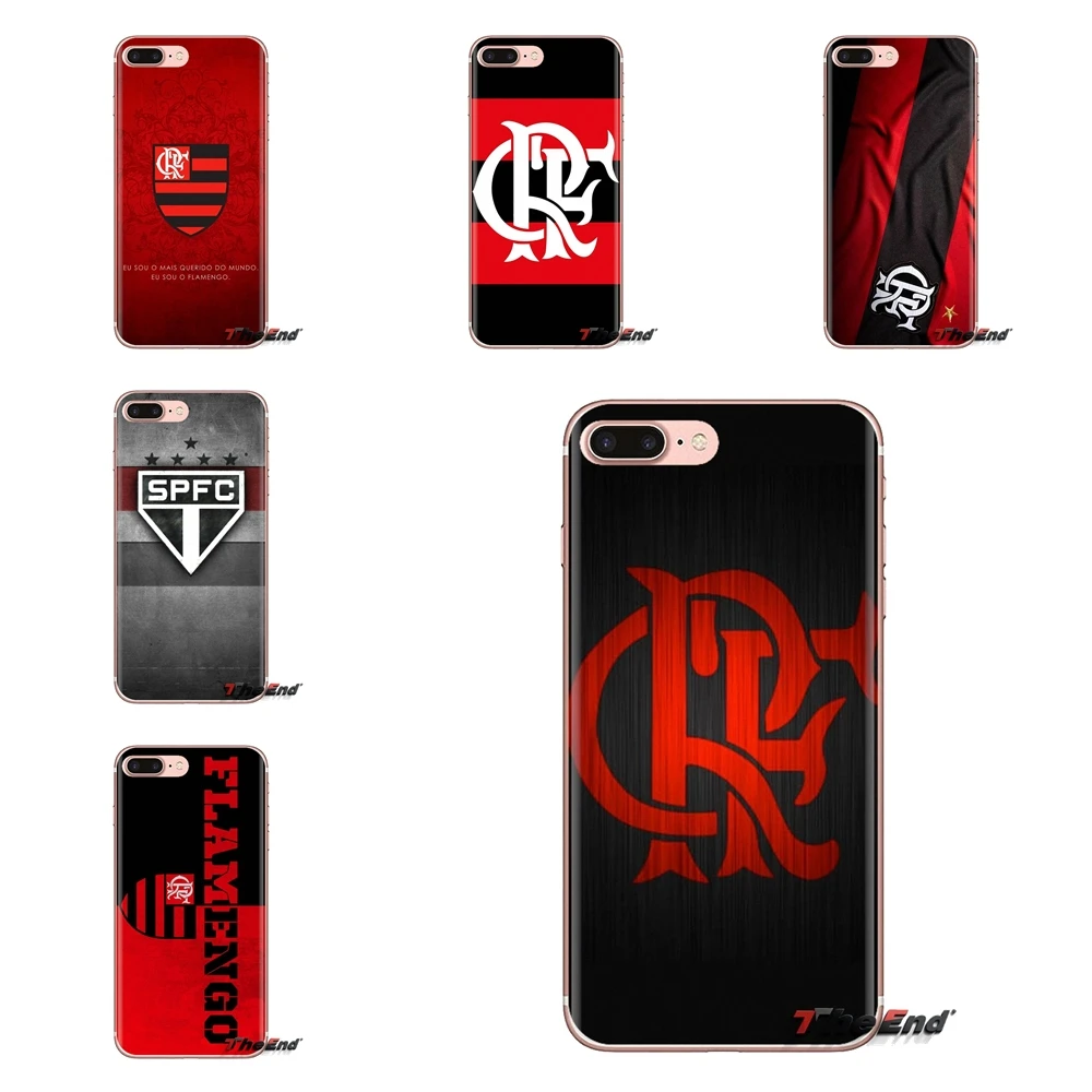 Для Samsung Galaxy S3 S4 S5 Mini S6 S7 Edge S8 S9 S10 Plus Note 3 4 5 8 9 силиконовый чехол clube de regatas do flamengo