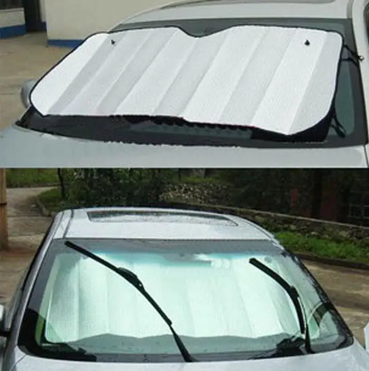 Window aluminum Foils Sun Shade Car Windshield Visor Cover