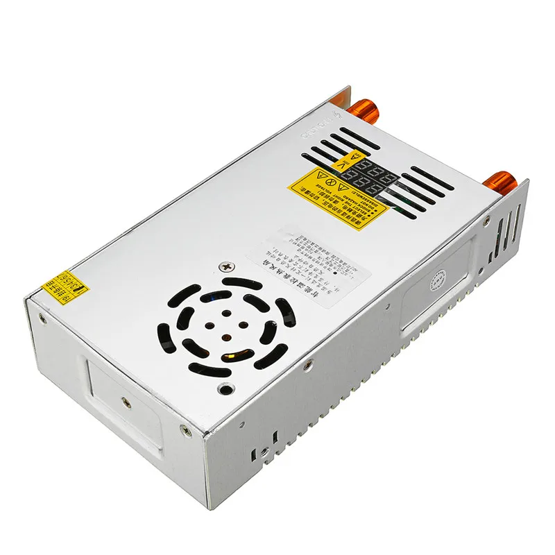  Switching Power Supply Transformer Adjustable AC 110/220V to DC 0-24/36/48V 480W with Dual Digital 