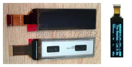 

NoEnName_Null 2.08 inch 31PIN COG Blue OLED Screen SH1122G Drive IC 256*64 SPI / I2C / 8Bit Parallel Interface