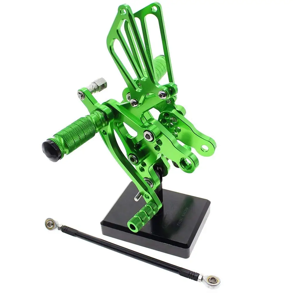 

For Honda CBR900RR 893cc SC28 CBR919RR CBR400RR Motorcycle Foot Pegs CNC Adjustable Rearset Foot Rests Footpegs Footrests Pedal