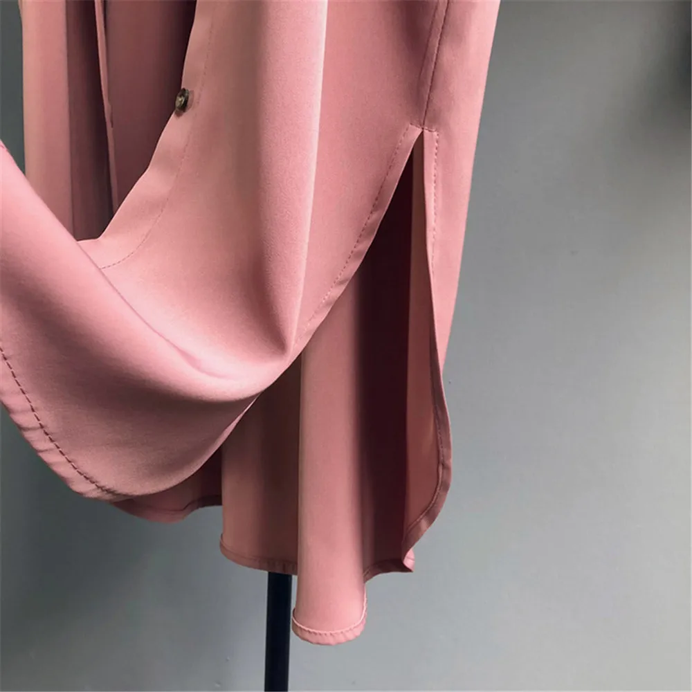 All Match Casual Long Blouse Shirt Women 2018 Autumn Women Long Sleeve Shirts Blouse High quality loose Blouse Tops (22)
