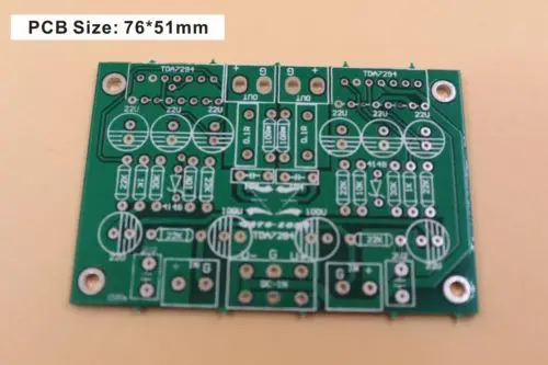 Zerozone Tda7294 Amplificatore Pcb (Una Scheda 2 Canali)