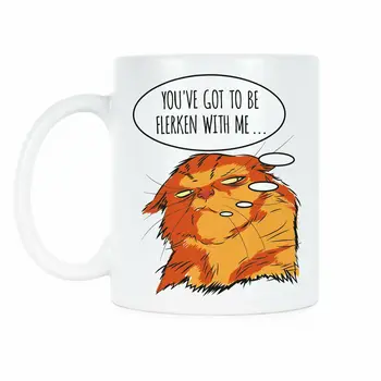 

Goose The Cat Coffee Mug Goose Flerken Cat Mug