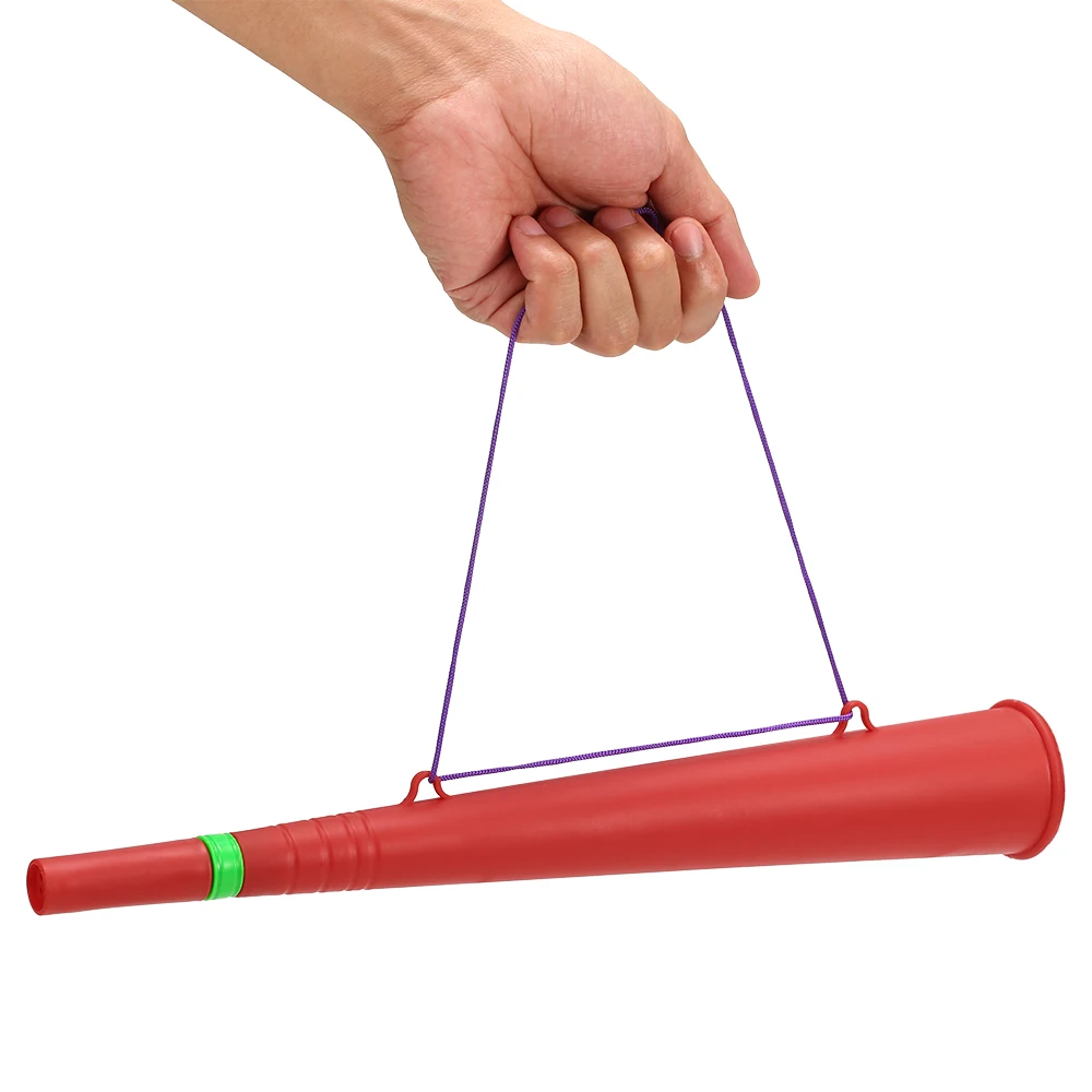 Пластиковый Vuvuzela Рога футбольный болельщик труба вентиляторы рупор-громкоговоритель для болельщиков для футбольных спортивных мероприятий Вечерние