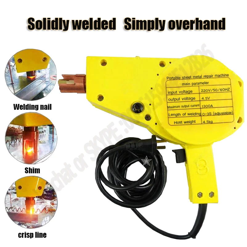 

Free Shipping Portable Car Shaping Machine Meson Machine Sheet Metal Repair Machine Spot Welding Machine