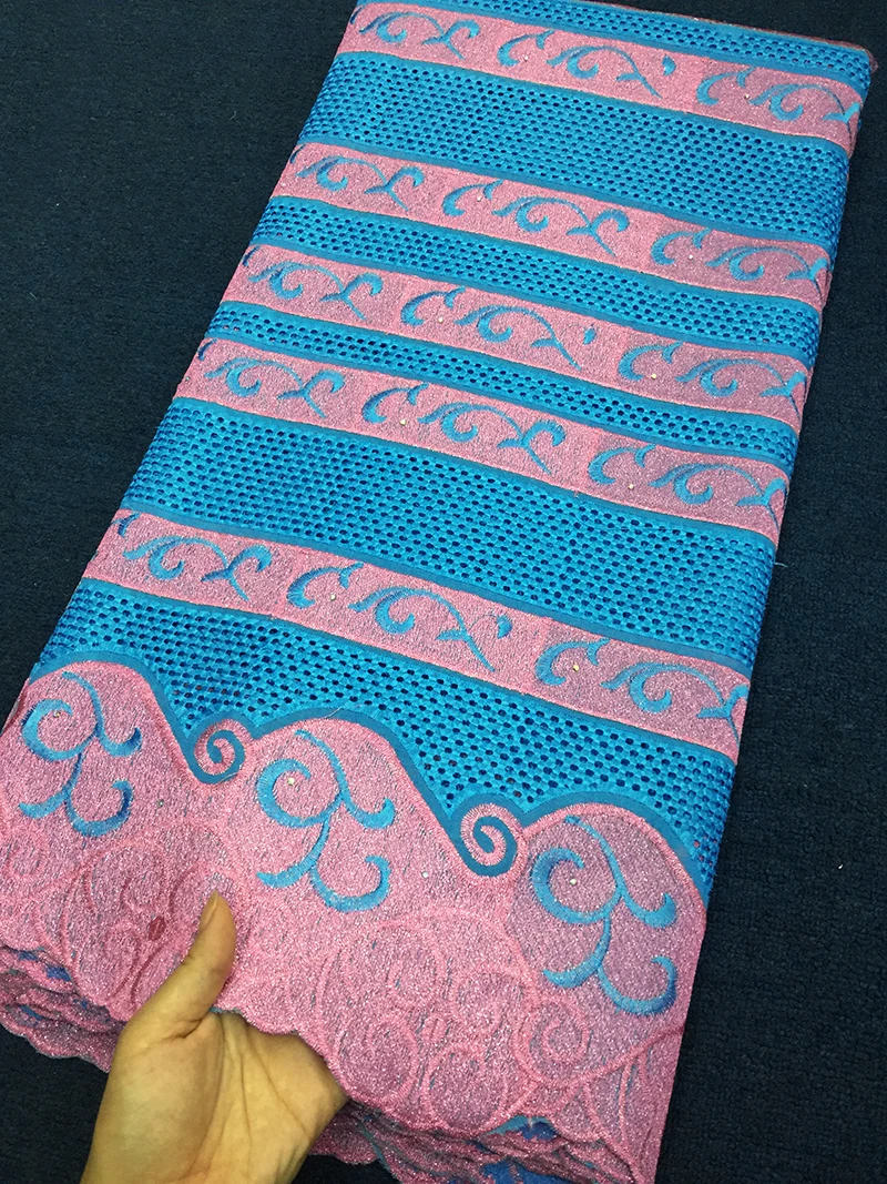 

2018 Latest African Cotton Swiss Voile Lace Fabric High Quality African Swiss Voile Lace In Switzerland