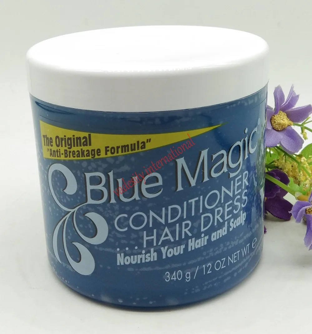 

blue magic hair food wheat germ oil and coconut oil /340g