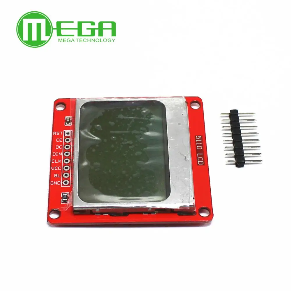 

White Backlight 84*48 84x84 5110 LCD Display Module