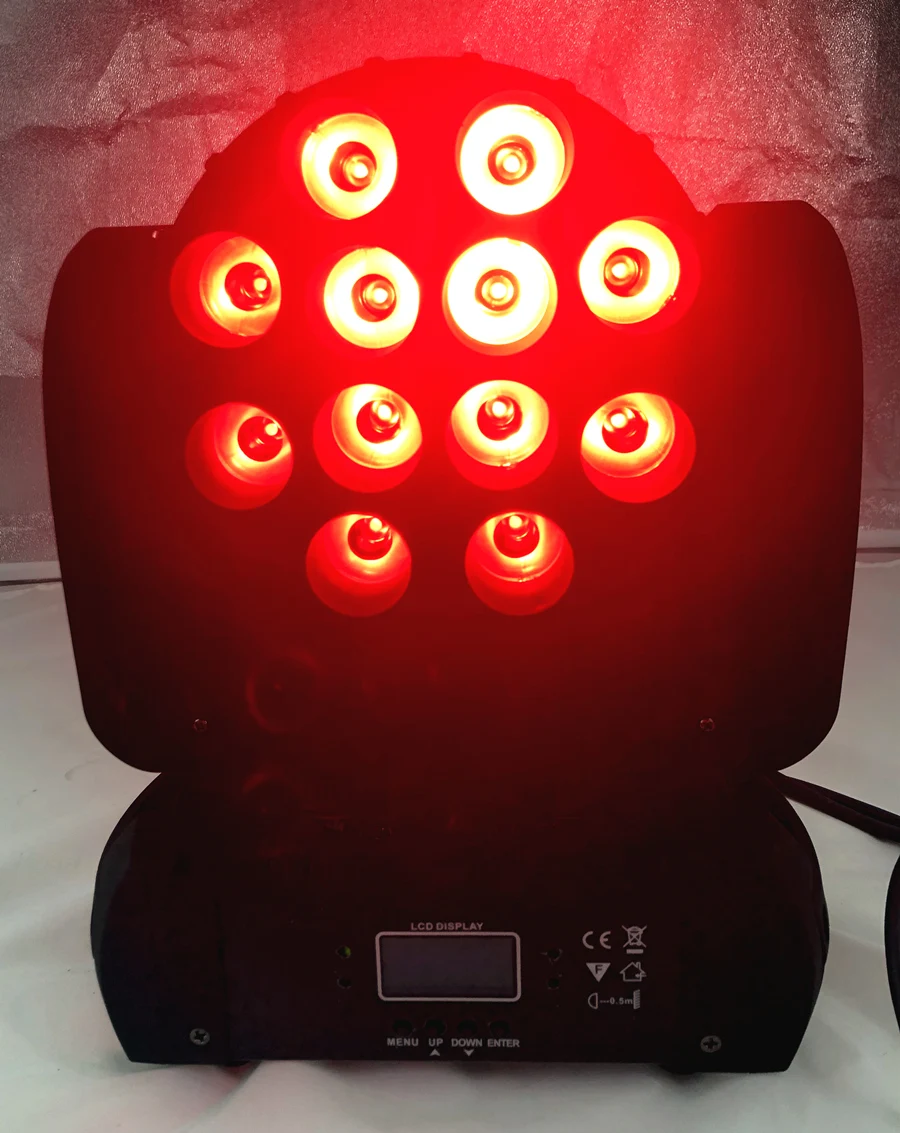 Светодиодный луч 12x12 Вт светодиодный сценический светильник с подвижной головкой 12x12 Вт rgbw 4в1 светодиодный светильник с подвижной головкой, китайские движущиеся головки для мытья