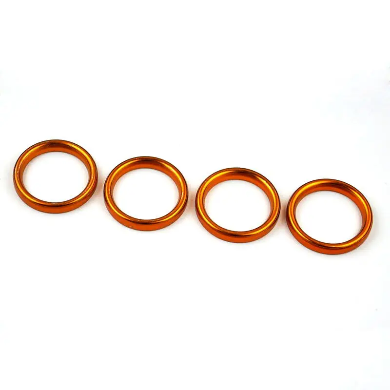 

4 PCs Metal Exhaust Pipe Header Gasket for Suzuki 1983 GS650M GS750E GS750ES XN85 1985 GS700E GS700ES GV700GLF 1985-1986 GS550L