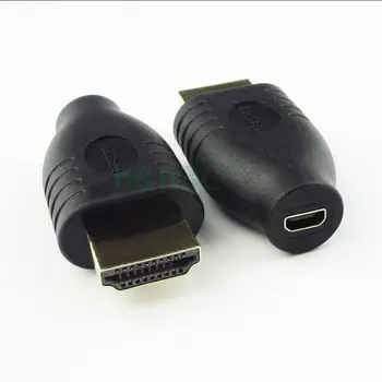 

Free shipping 25pcs HDMI A male to D female HDMI Jack camera HD adapter
