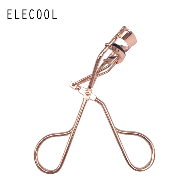 

ELECOOL 1pc Proffessional Rose Gold Eyelash Curler Eye Lash Curling Clip Eyelash Cosmetic Makeup Tools Accessories