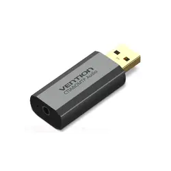 Звуковая карта VENTION USB внешняя звуковая карта с 3,5 мм стерео наушники микрофонный адаптер HIFI 7,1 саундтрек драйвер-бесплатно для PUGB PC