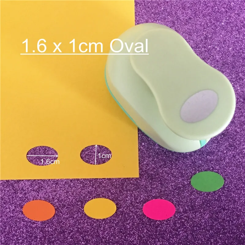 Free Shipping Big Oval Shaped Save Power Paper/eva Craft Punch