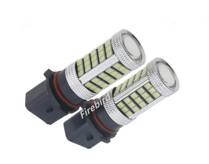 2 x P13W 66SMD питания светодио дный Туман лампа белого и желтого цвета янтаря синий красный розовый лед синий цвет Бег огни для Mazda CX-5