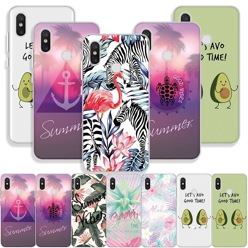 

Flamingo Fundas For Xiaomi Redmi S2 Go 7 6A 5A 3S 4A 4X 5 Plus 3 4 6 Pro Prime Note 3 4 Global 4X 5A 5 6 7 Pro Mi 9 SE Soft Case