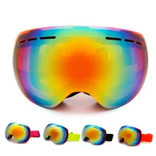 OSHOW Ski Goggles Double Lens Women Snow Sunglasses Helmet Accessories Ski Sunglasses For Snowboard Anti-fog Skiing Eyewear