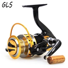 12 подшипниковых шариков спиннинговая катушка Рыболовная Катушка 2000-7000 серия 5,5: 1 спиннинговая катушка литейная Рыболовная катушка Приманка снасти ЛИНИЯ