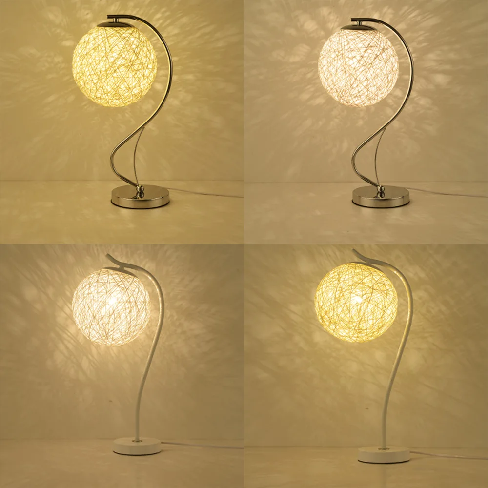 

Study Desk Lamps LED Modern Simple Bedside Lighting Table Lamps 110-220v Green Deskmetal Desk Lamp Led Luminaria