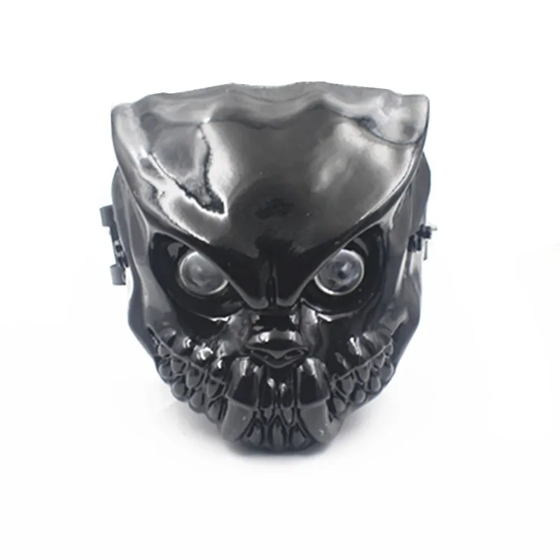

LED Skull Head Light Universal Headlight Lamp Motorcycle w/42mm-46mm Mount Bracket Cafe Racer Old School Bobber Touring