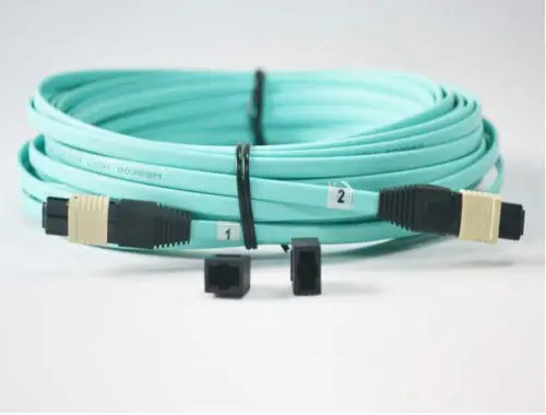 

5 Meters MPO/MTP(Female)-MPO(Female) OM3 8strands Fiber optical cable for QSFP+SR module