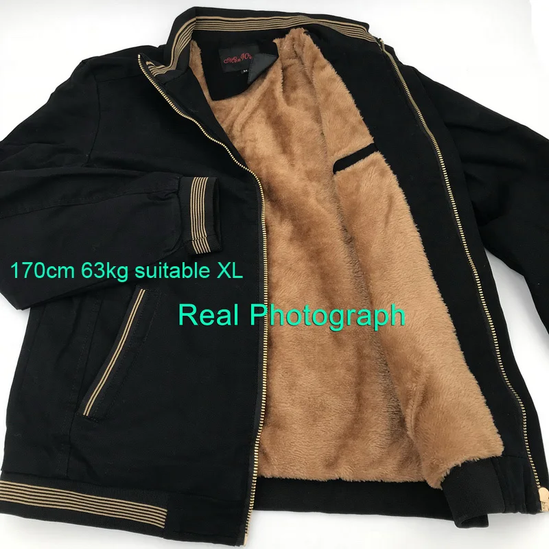 Comprar LOMAIYI chaqueta de invierno para hombre abrigo de forro polar cálido para hombre chaquetas y abrigos para hombre cazadora negra Casual Chaqueta Hombre BM260