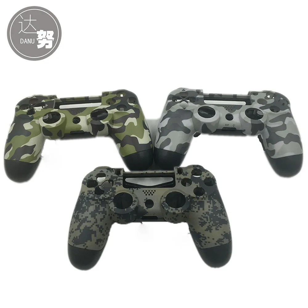 

6sets OEM Camouflage Matte Body Housing Shell Case Part for PS4 Controller Dualshock 4
