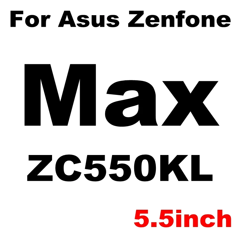 9H чехол из закаленного стекла для Asus Zenfone 3 Laser 4 Max Pro Go Selfie ZC520KL ZC520TL ZC554KL ZB500KG ZE554KL защитная пленка - Цвет: ZC550KL