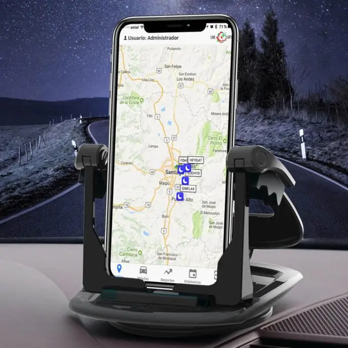Универсальная автомобильная приборная панель держатель телефона Подставка gps крепление центральной консоли Подставка под смартфон TD326