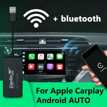Carlinkit беспроводной Smart Link для Apple Внешний порт Carplay для Android навигационный плеер мини USB Carplay палка с Android авто