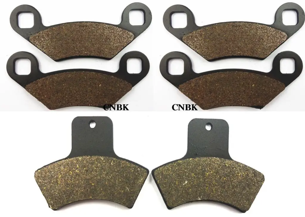 F+r Brake Pad Set For Polaris 500 Scrambler 4x4 Scrambler500 1999 2000