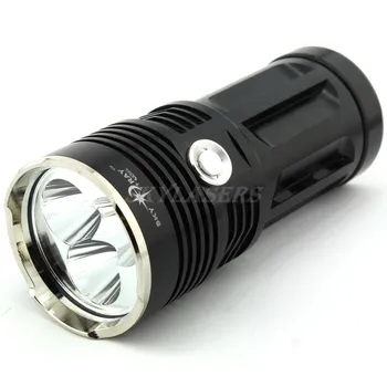

3T6 3 x XML-T6 3000-Lumen 3 Modes LED Flashlight (4x18650) + free shipping