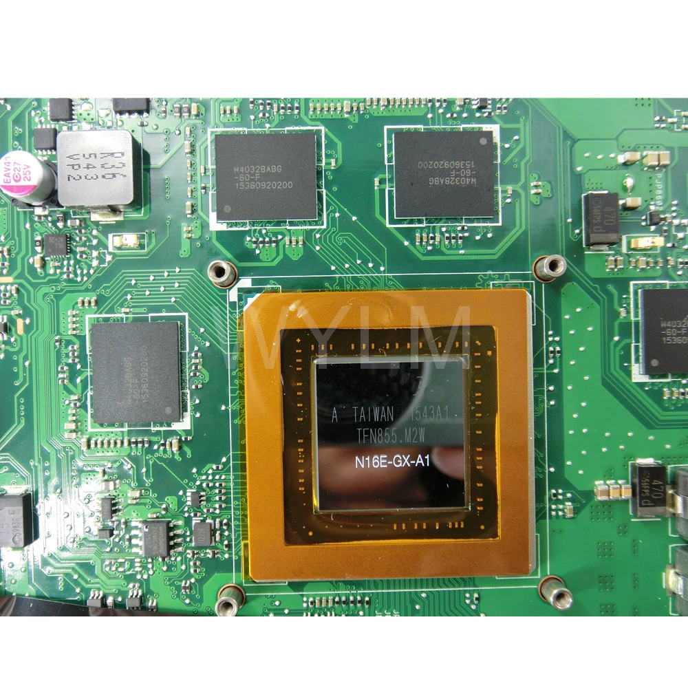 G751JY MAIN_BD._ 0M/I7 4860HQ/AS GeForce GTX980M 4GB Материнская плата ASUS G751J материнская для ноутбука HM86